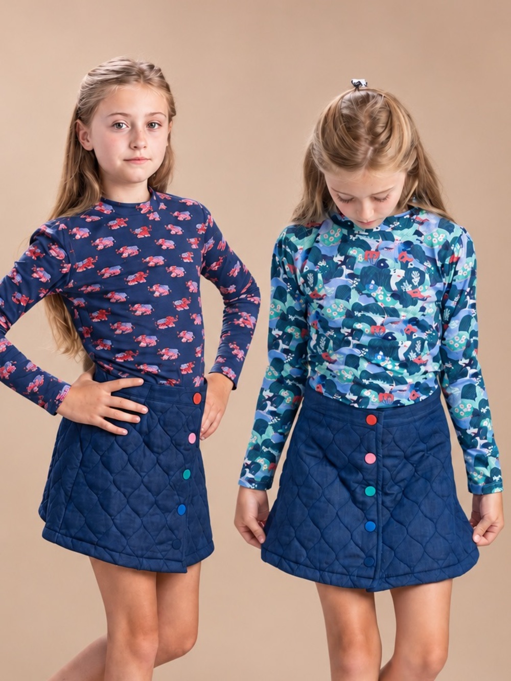 Lot of 2 Macrae Skye Greta Tee Girls Size 7